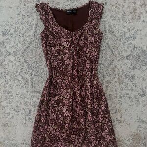 Y2k Xhilaration mesh floral dress Size Medium